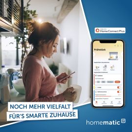 Home Connect Plus unterstützt auch Homematic IP