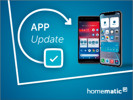 Viele Neuerungen für die Homematic IP App - Unterstützung für EZVIZ Kameras, erweiterte Widgets, Installationsberichte und mehr