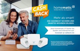 Mit der Homematic IP Cashback Aktion smart in den Herbst starten